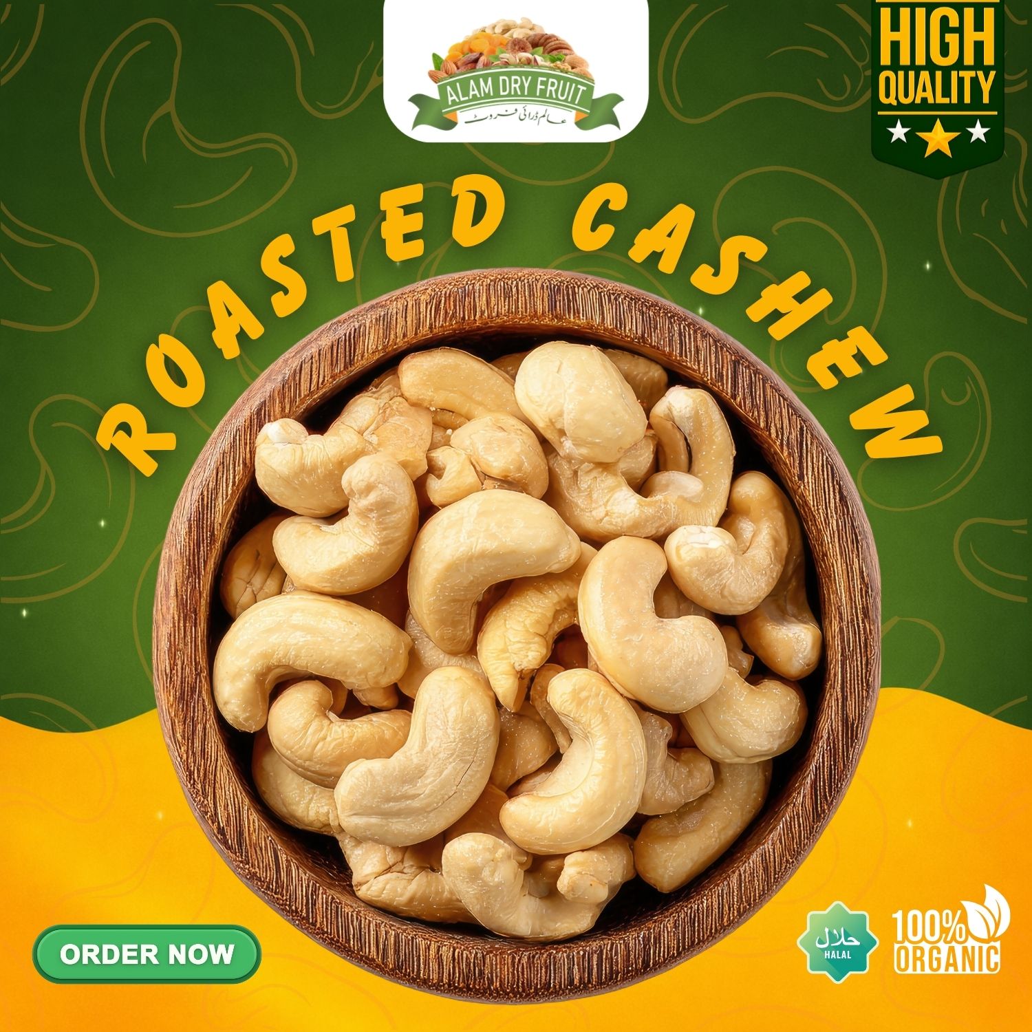 Buy jumbo cashew nuts online at the best price in Pakistan.